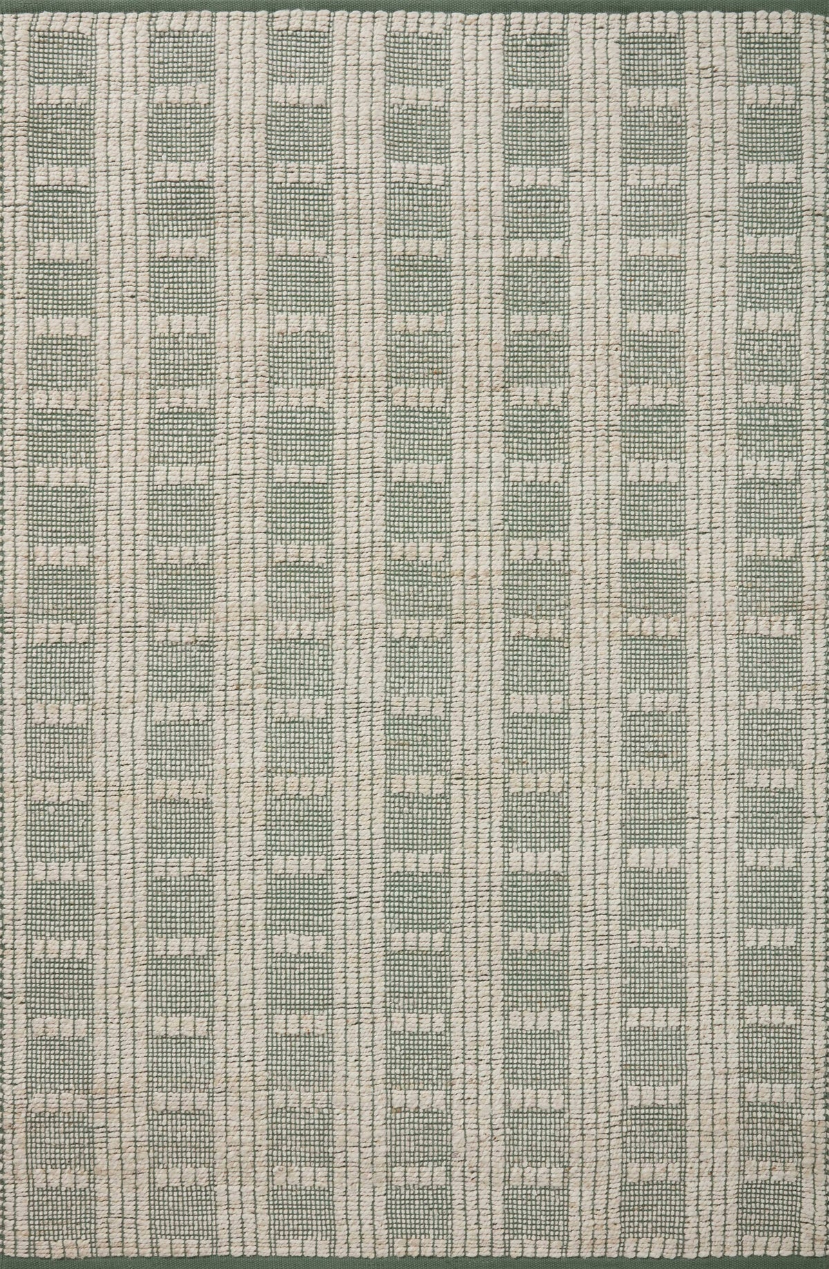 Angela Rose x Loloi 2'0" 3'0" Ivory/Sage Small Colton CON-03 Area Rug